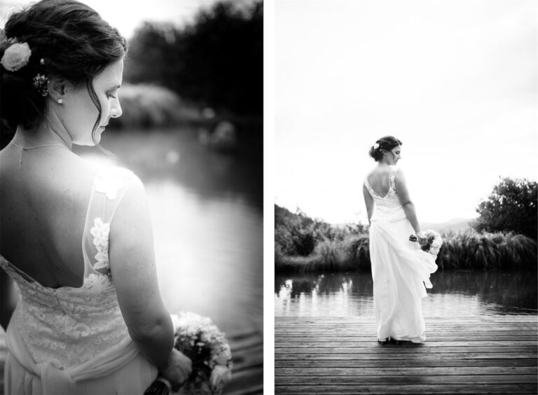 Brautporträts am See in Lautertal